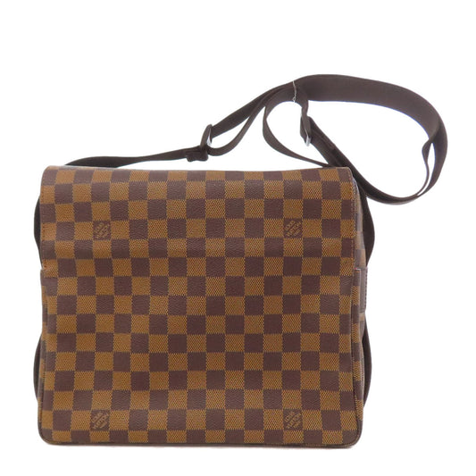 LOUIS VUITTON Shoulder Bag Damier canvas Brown Naviglio