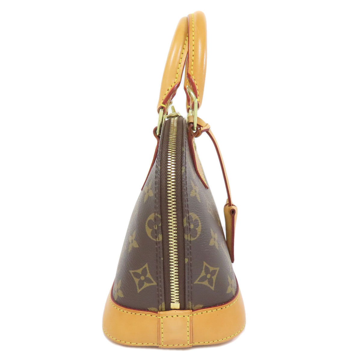 LOUIS VUITTON Handbag Monogram canvas Brown Alma BB