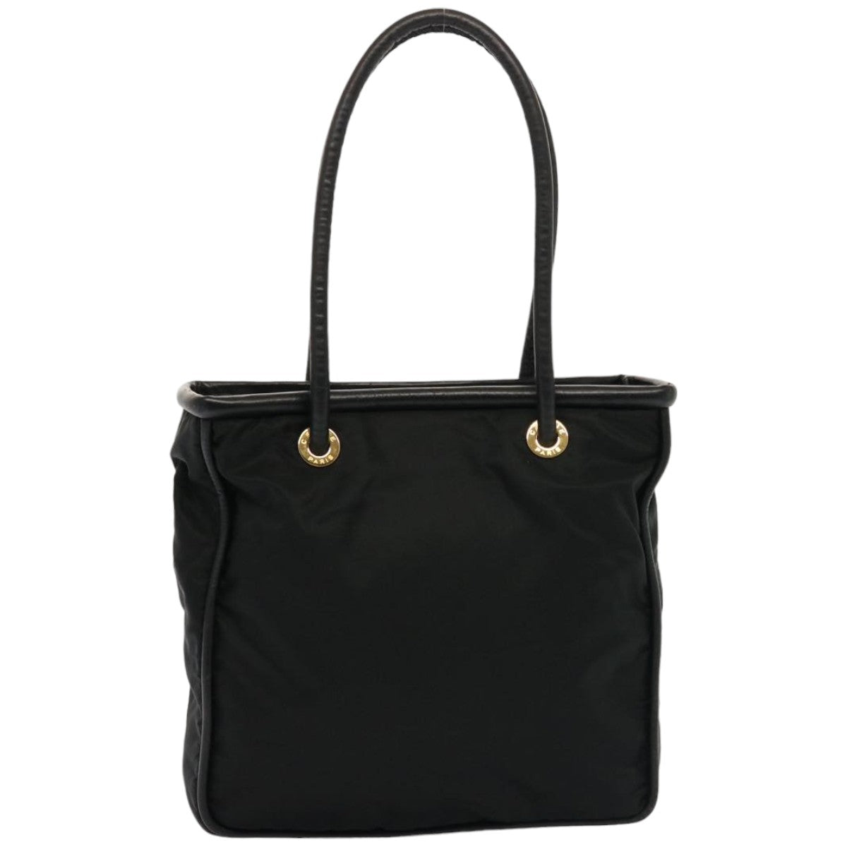 Luxury CELINE Shoulder Bag Nylon Black 76411