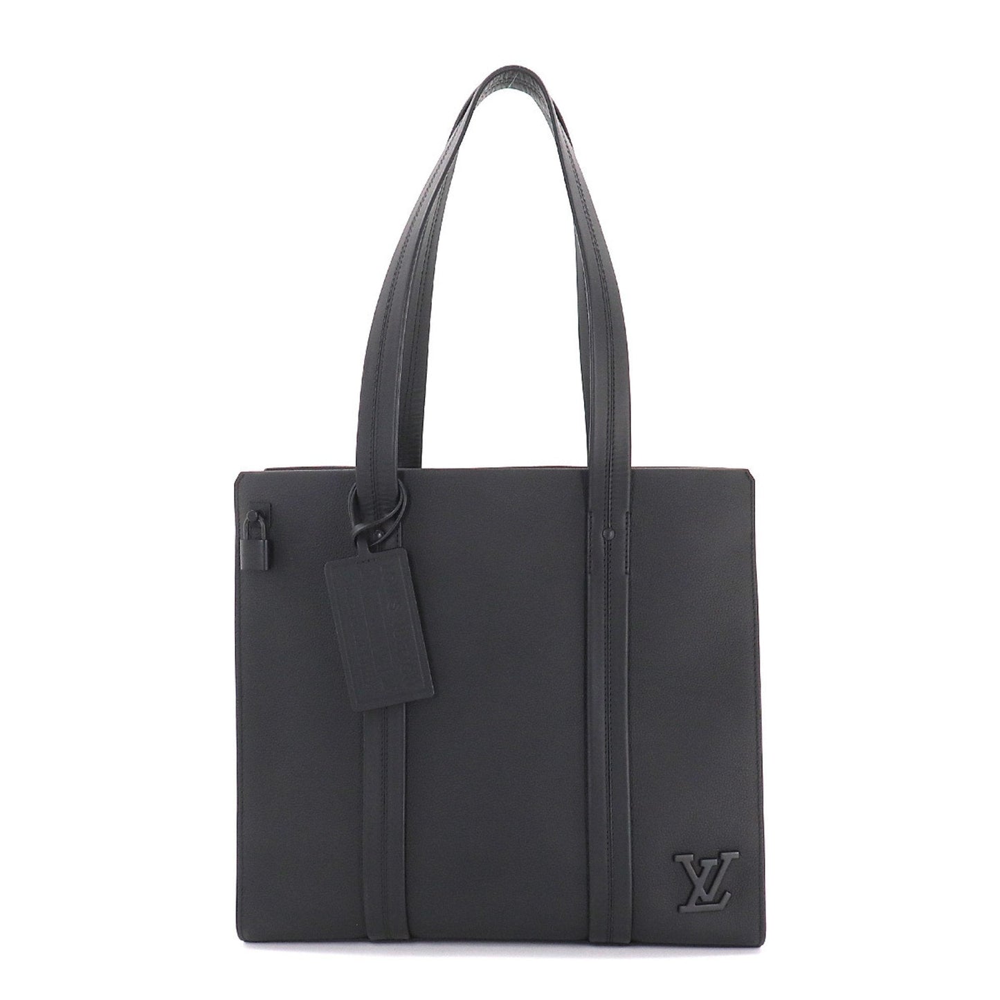 Louis Vuitton Black Leather tote bag