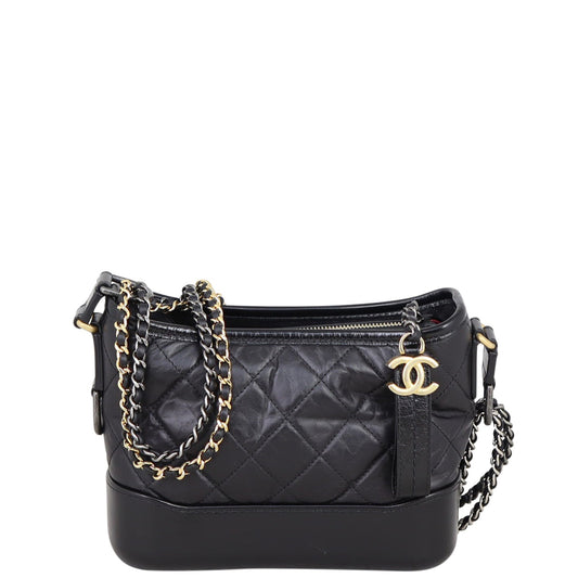 Chanel Gabrielle Quilted Hobo Small