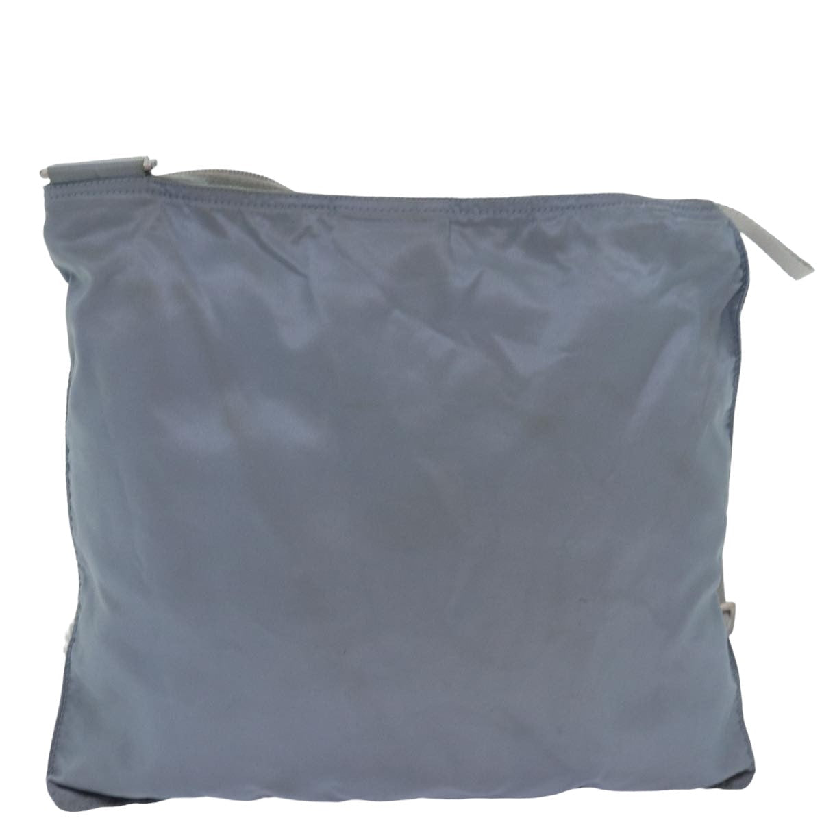 PRADA Shoulder Bag Nylon Light Blue Auth 77634