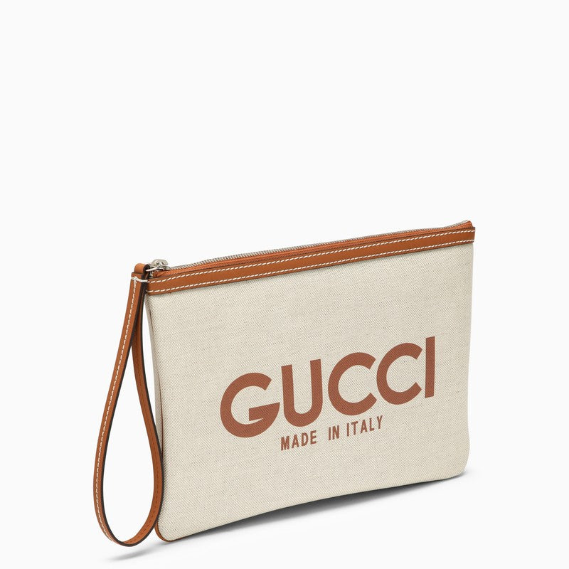 Gucci Canvas Shoulder Bag