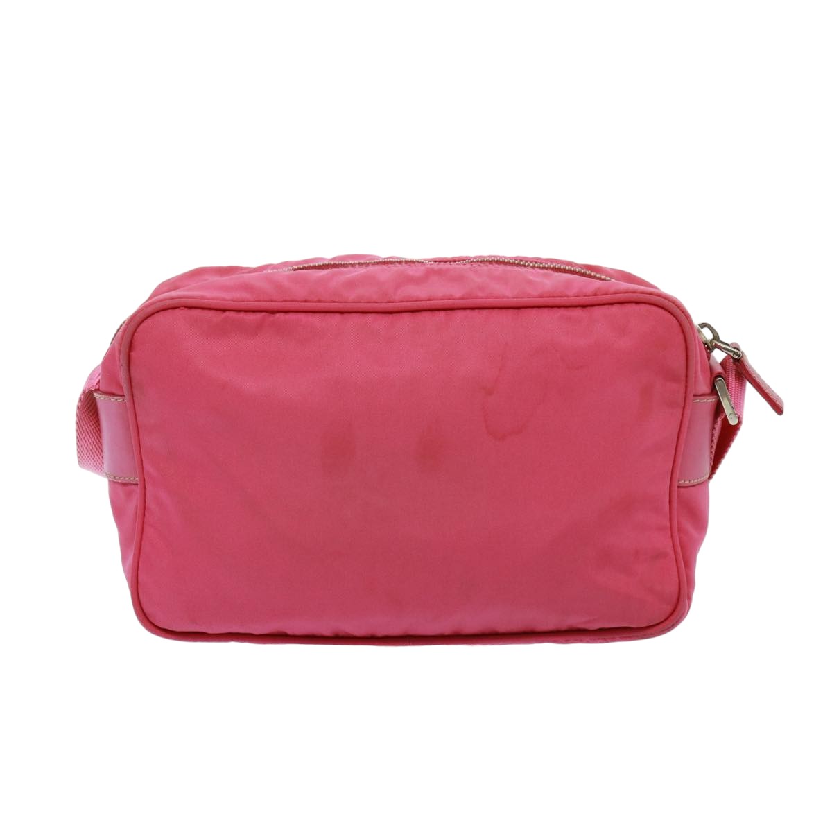 PRADA Shoulder Bag Nylon Pink Auth 78078