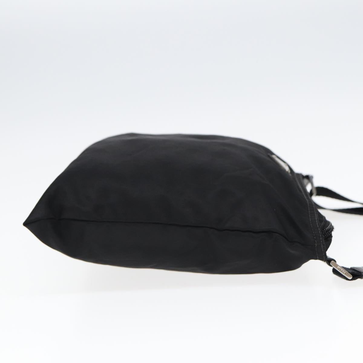 PRADA Shoulder Bag Nylon Black Auth