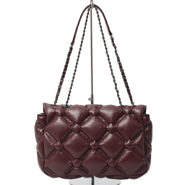 Chanel Bubble Quilt Lambskin 2way Shoulder Bag