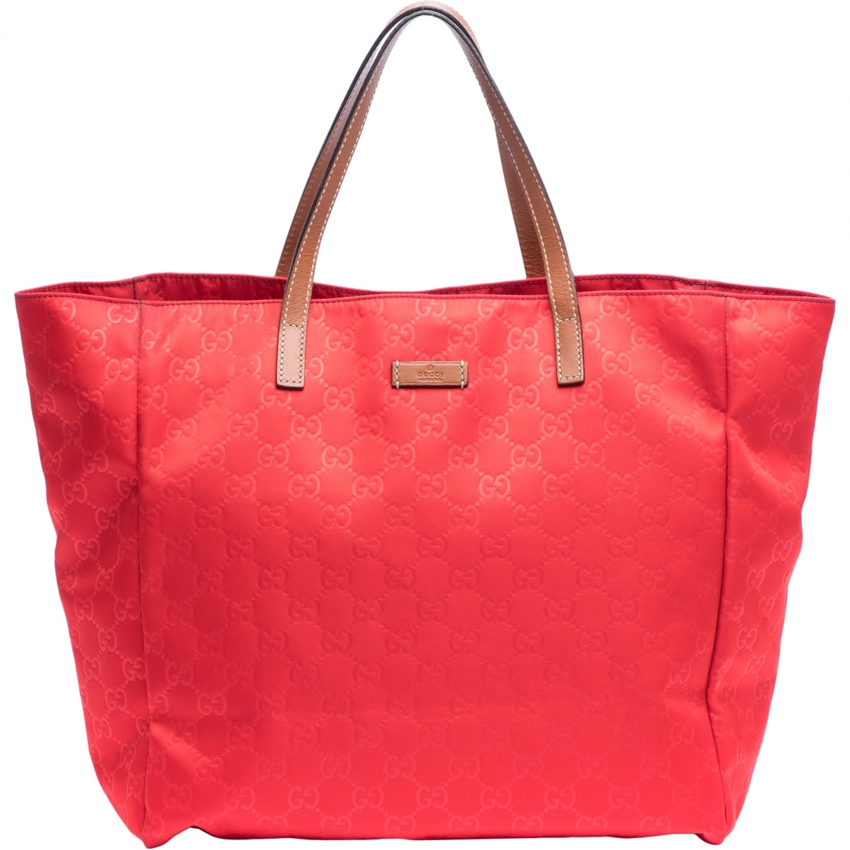 Gucci red cloth handbag