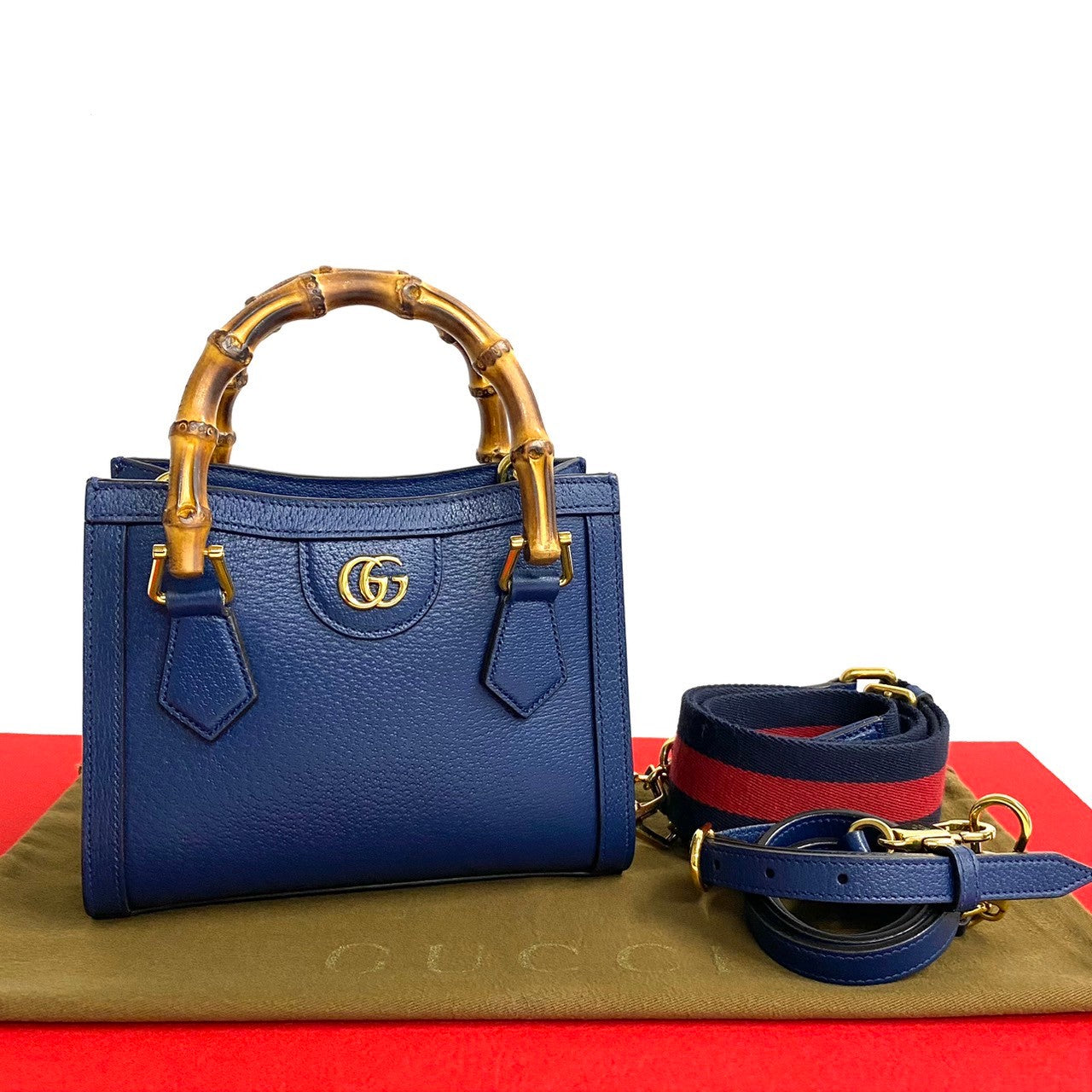 Gucci Diana Leather 2way Bag