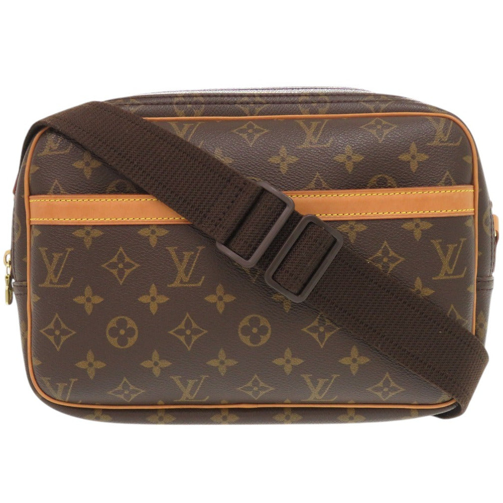LOUIS VUITTON Shoulder Bag Monogram canvas Brown Monogram Reporter PM mens(Unisex)