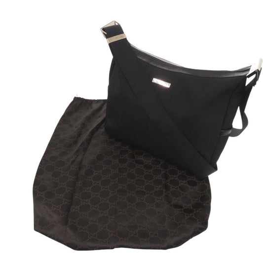 GUCCI Shoulder Bag Nylon black Women