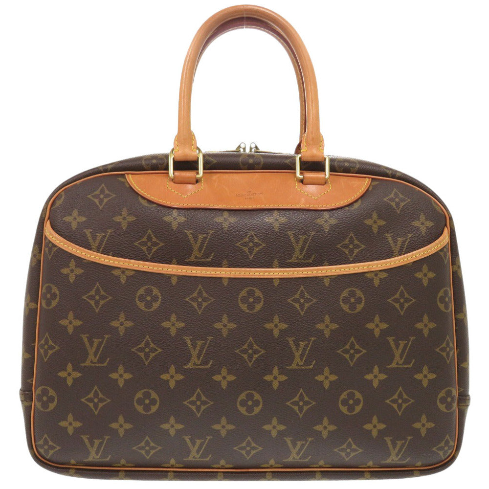 LOUIS VUITTON Handbag Monogram canvas Brown Monogram Deauville