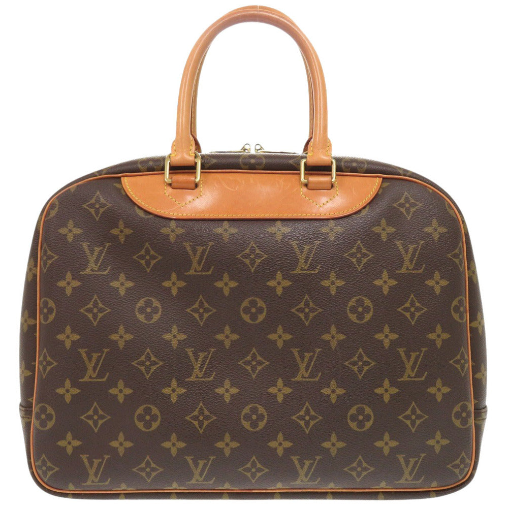 LOUIS VUITTON Handbag Monogram canvas Brown Monogram Deauville