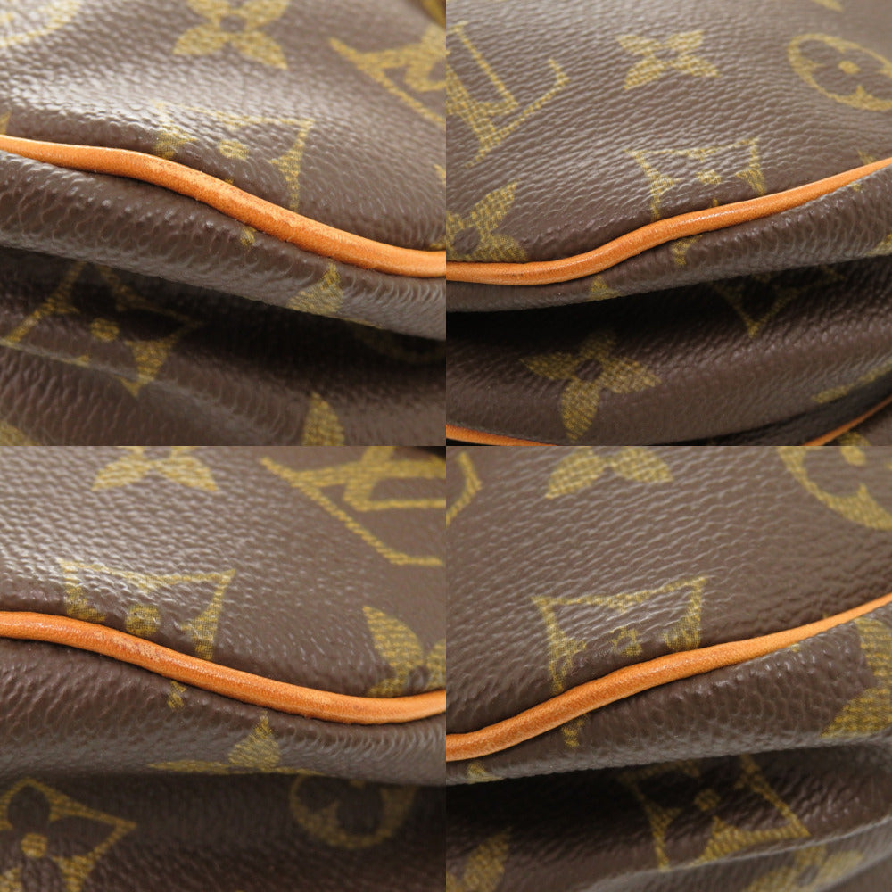 LOUIS VUITTON Shoulder Bag Monogram canvas Brown Monogram Saumur 30