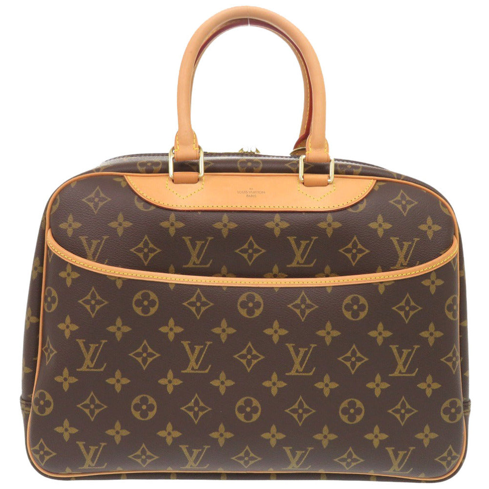 LOUIS VUITTON Handbag Monogram canvas Brown Monogram Deauville