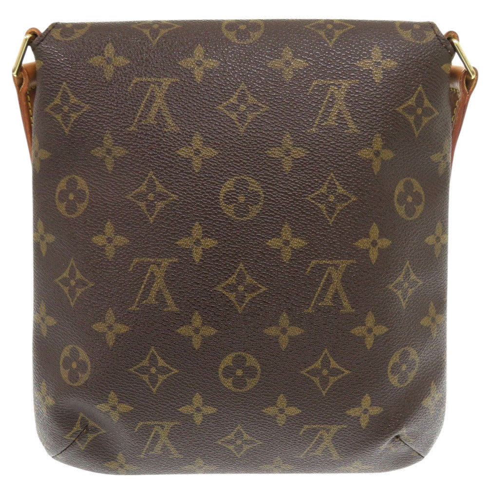 LOUIS VUITTON Shoulder Bag Monogram PVC coated canvas, leather Brown strap Monogram Mtte Salsa Short Women