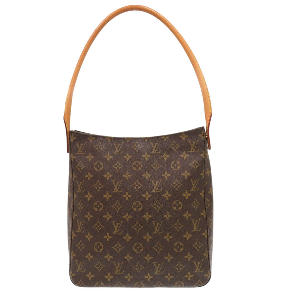 LOUIS VUITTON Shoulder Bag Monogram canvas Brown Monogram LoopingGM Women