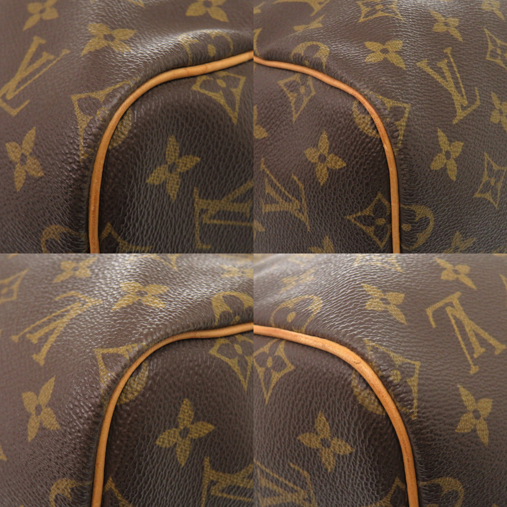 Luxury Women's Handbag | LOUIS VUITTON Boston Duffel bag Monogram canvas Brown Monogram Keepall bandouliere55