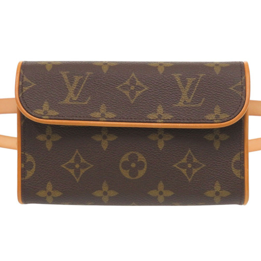 LOUIS VUITTON Waist bag Monogram canvas Brown Monogram Pochette Florentine