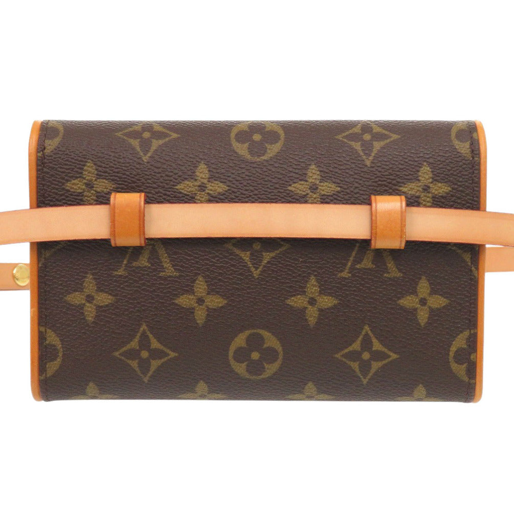LOUIS VUITTON Waist bag Monogram canvas Brown Monogram Pochette Florentine