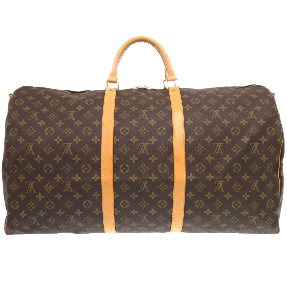 Luxury Women's Handbag | LOUIS VUITTON Boston Duffel bag Monogram canvas Brown Monogram Keepall bandouliere60 mens
