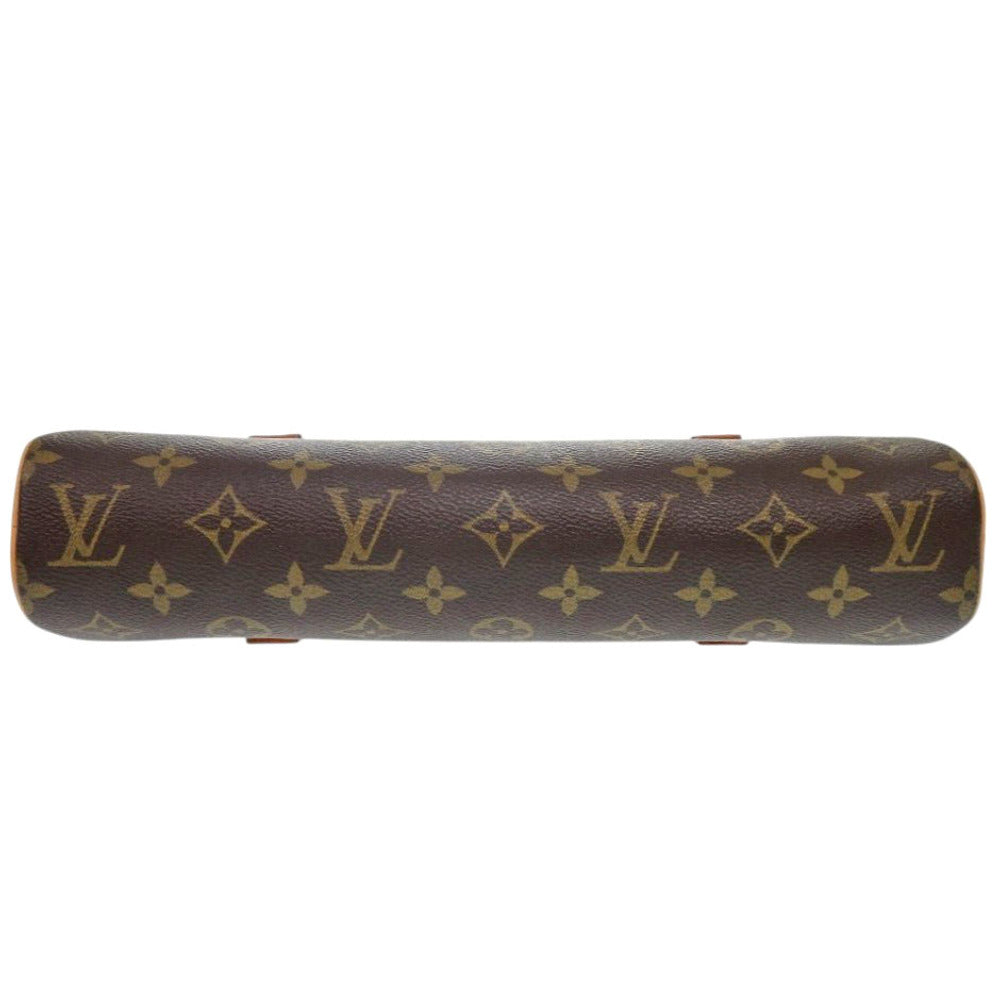 LOUIS VUITTON Handbag Monogram canvas Brown Monogram Sonatine Women