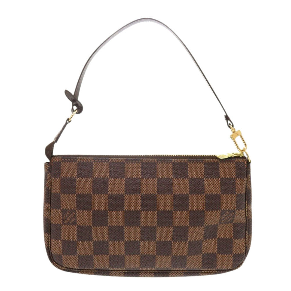 LOUIS VUITTON Pouch Damier canvas Brown Damier Pochette Accessoires Accessory pouch Women