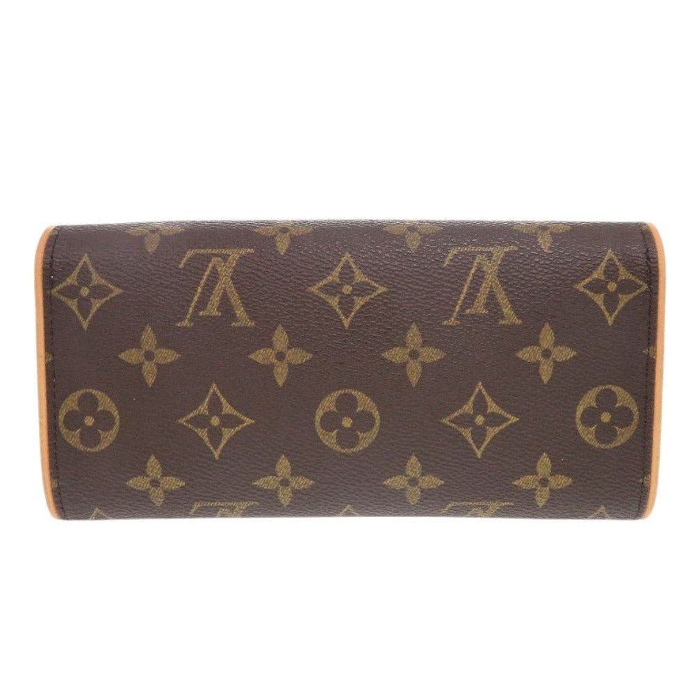 LOUIS VUITTON Shoulder Bag Monogram canvas Brown Monogram Pochette Twin PM
