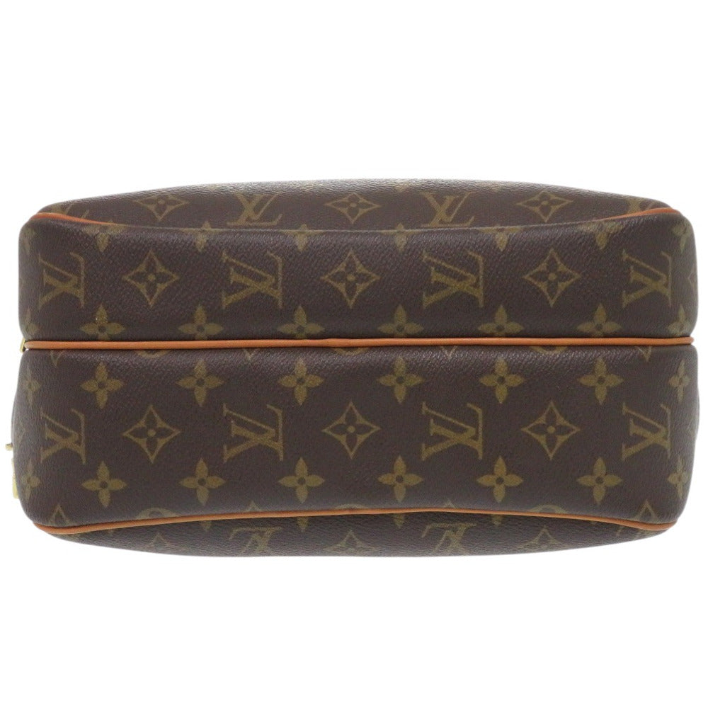 LOUIS VUITTON Shoulder Bag Monogram canvas Brown Monogram Reporter PM unisex(Unisex)