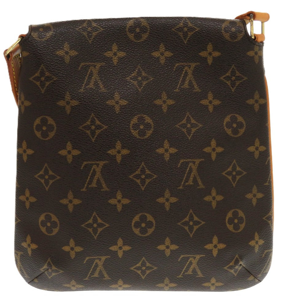 LOUIS VUITTON Shoulder Bag Monogram canvas Brown Long strap Monogram Mtte Salsa Women