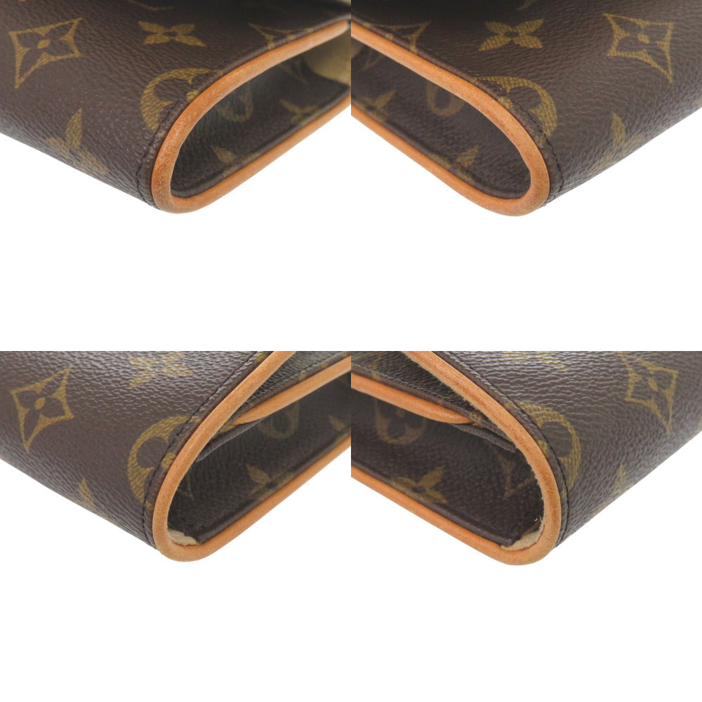 LOUIS VUITTON Shoulder Bag Monogram canvas Brown Monogram Pochette Twin GM
