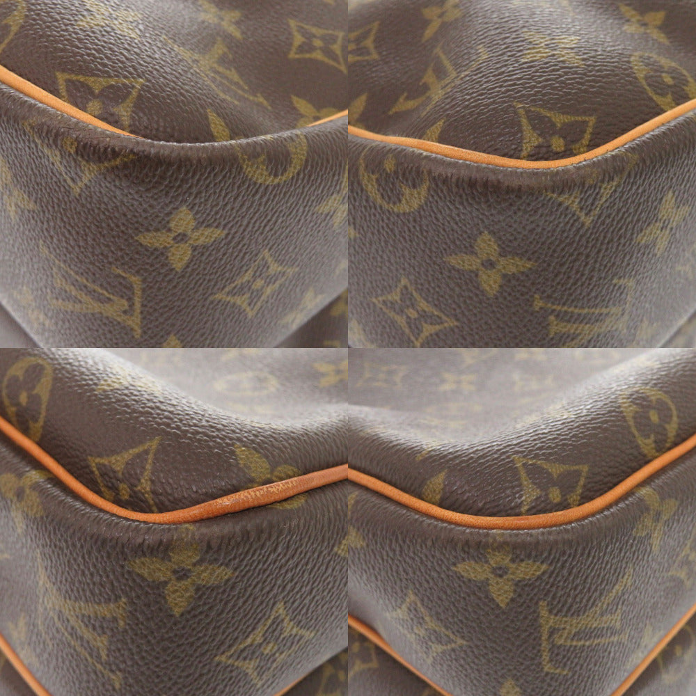 LOUIS VUITTON Shoulder Bag Monogram canvas Brown Monogram Reporter GM unisex(Unisex)