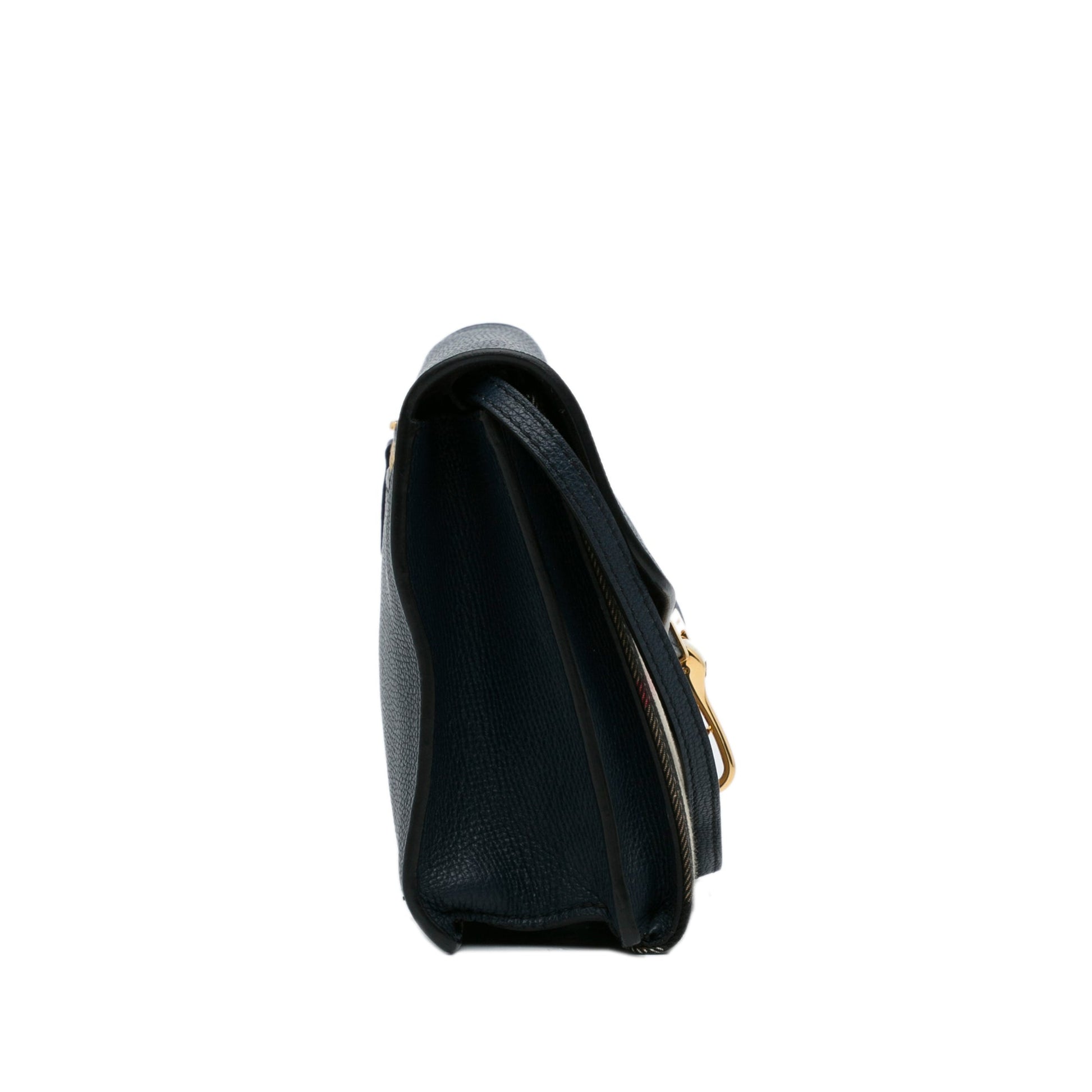 Burberry Derby Macken Crossbody Bag Ho Check Leather