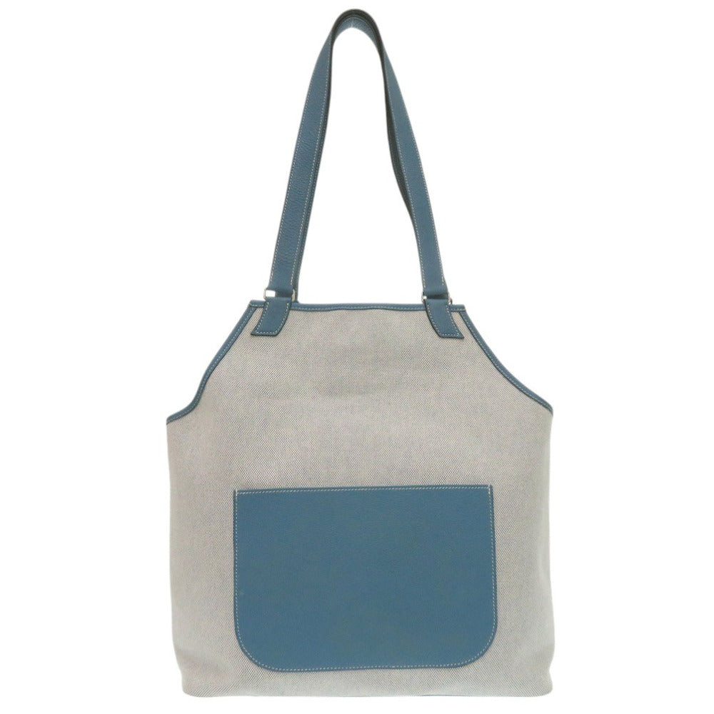 HERMES Tote Bag Tower ash Blue gene Jardinie Women