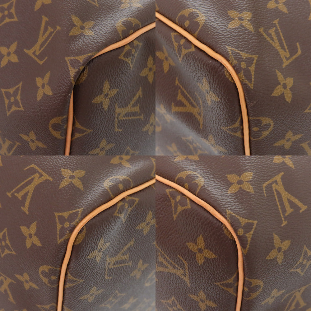 LOUIS VUITTON Boston Duffel bag Monogram canvas Brown Monogram New Keepall 55