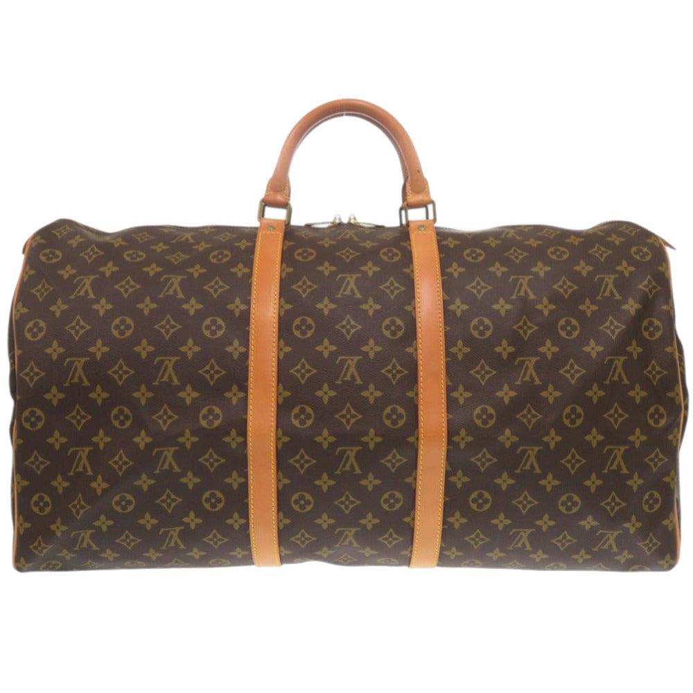 LOUIS VUITTON Boston Duffel bag Monogram canvas Brown Monogram Keepall 60