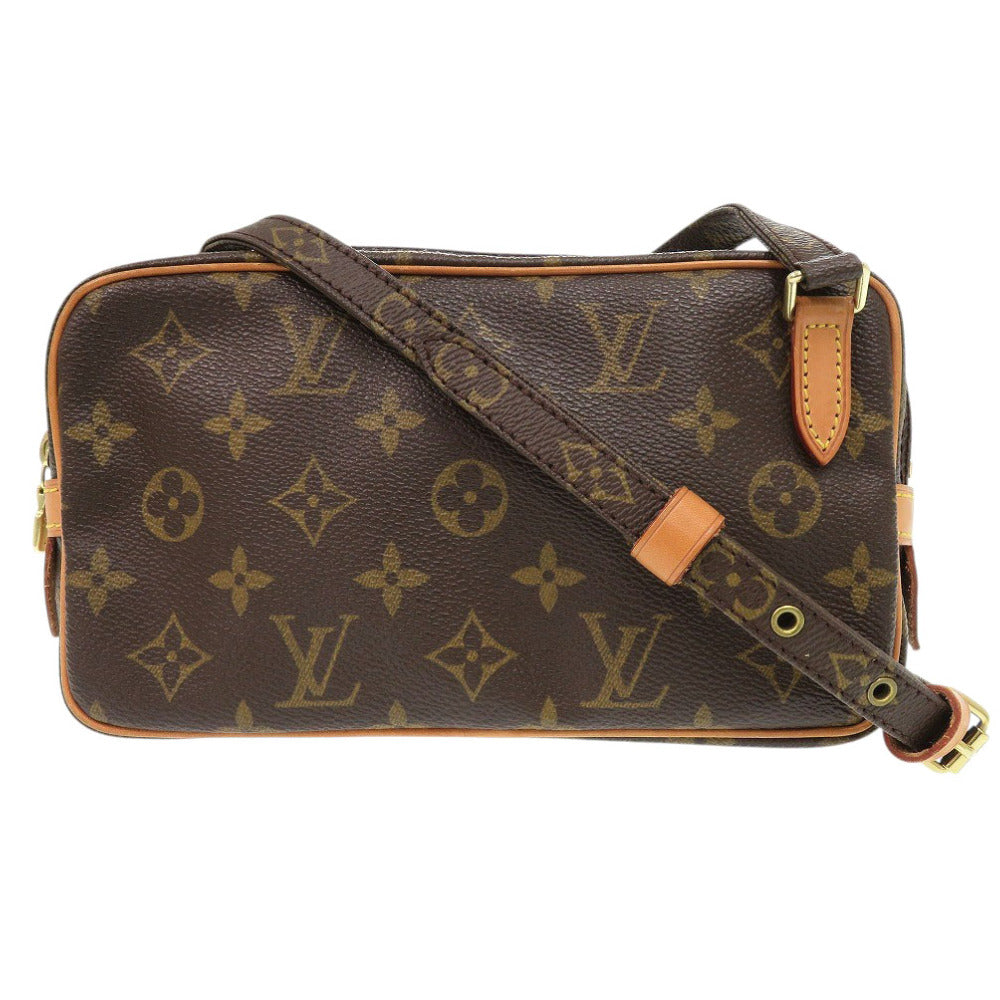 LOUIS VUITTON Shoulder Bag Monogram canvas Brown Monogram Marley Bandouliere Women