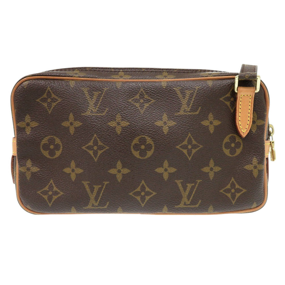 LOUIS VUITTON Shoulder Bag Monogram canvas Brown Monogram Marley Bandouliere Women
