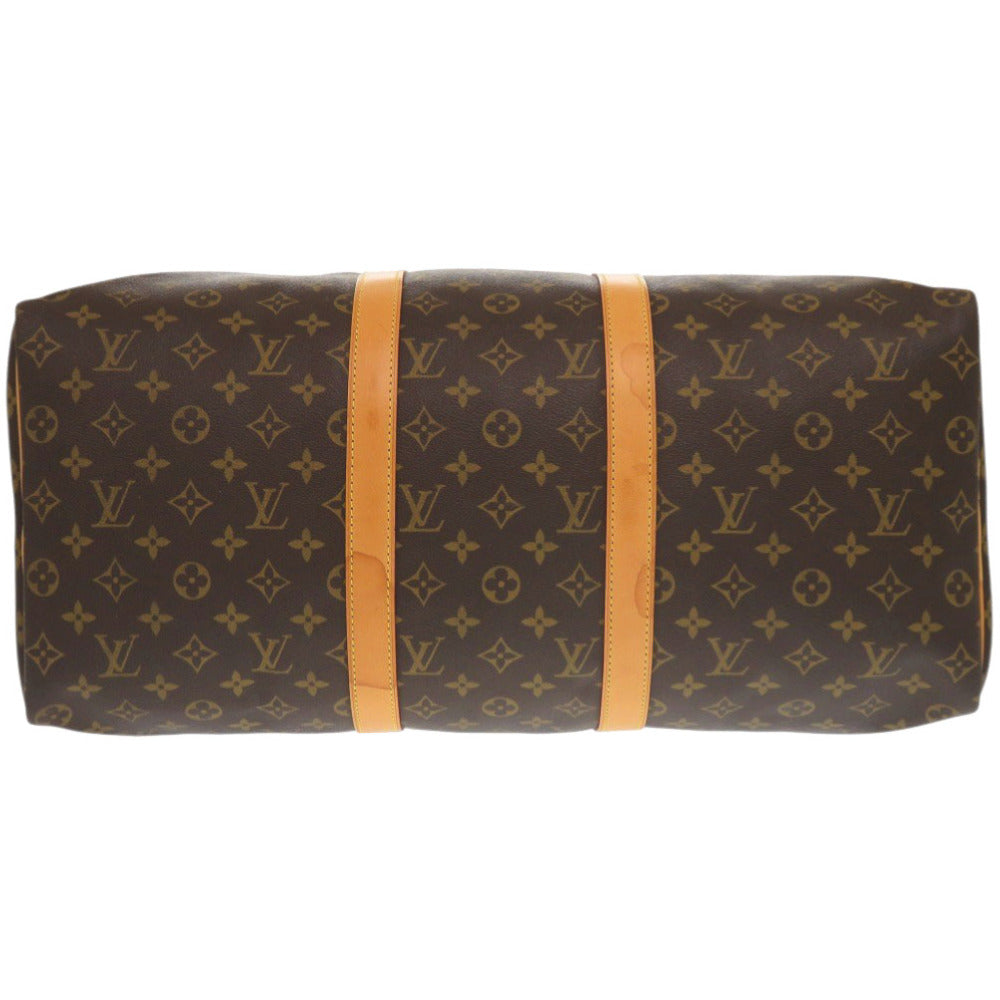 Luxury Women's Handbag | LOUIS VUITTON Boston Duffel bag Monogram canvas Brown Monogram Keepall 50