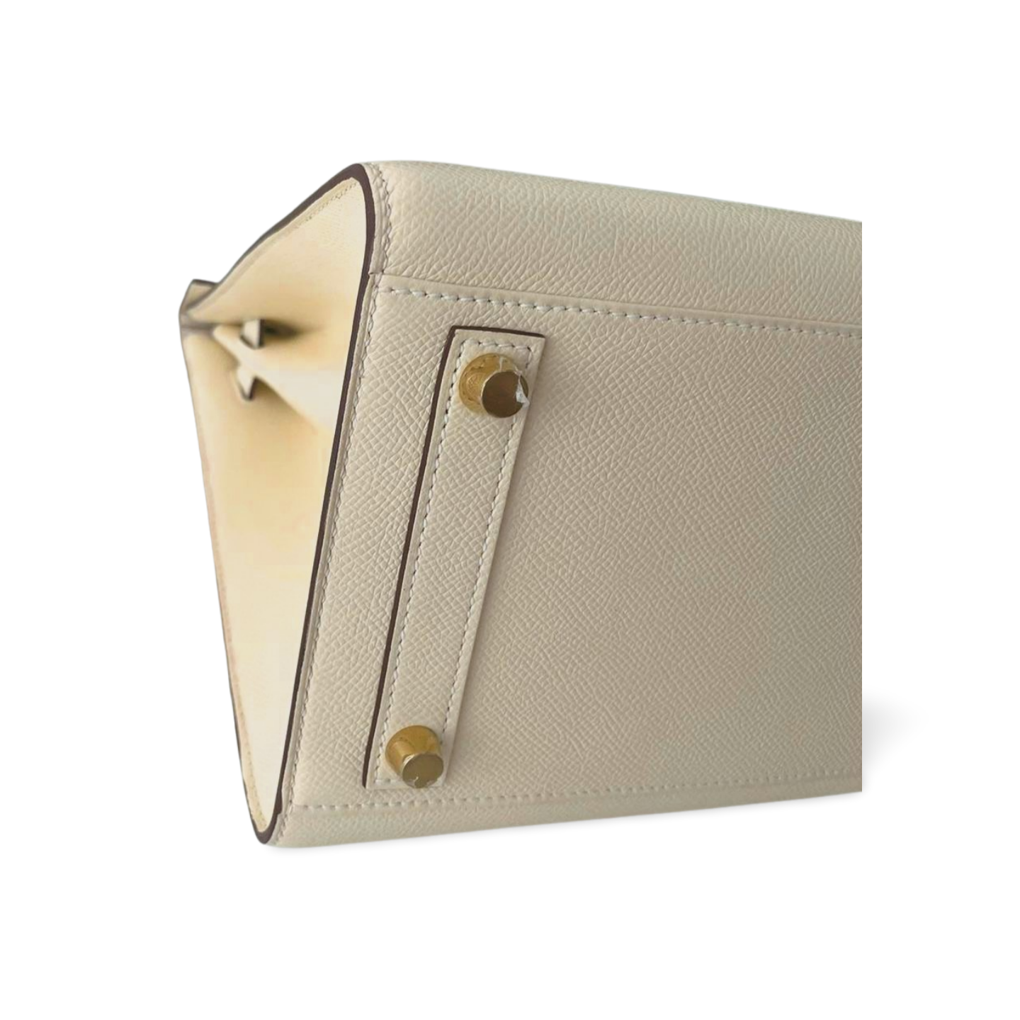 Hermes Birkin Bag 30cm Sellier in Nata Epsom Leather gold Hardware