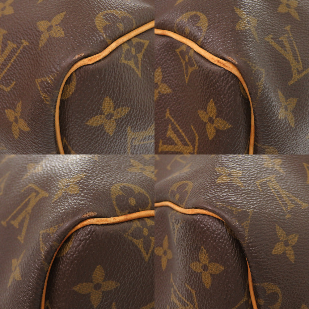 Luxury Women's Handbag | LOUIS VUITTON Boston Duffel bag Monogram canvas Brown Monogram Keepall bandouliere55