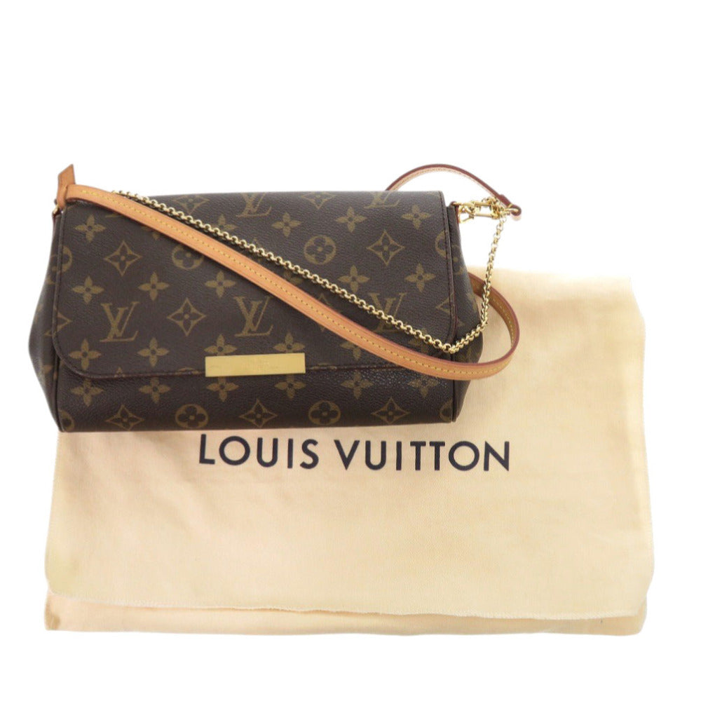 Elegant Women's Shoulder Bag | LOUIS VUITTON Shoulder Bag Monogram canvas Brown Monogram Favorit PM