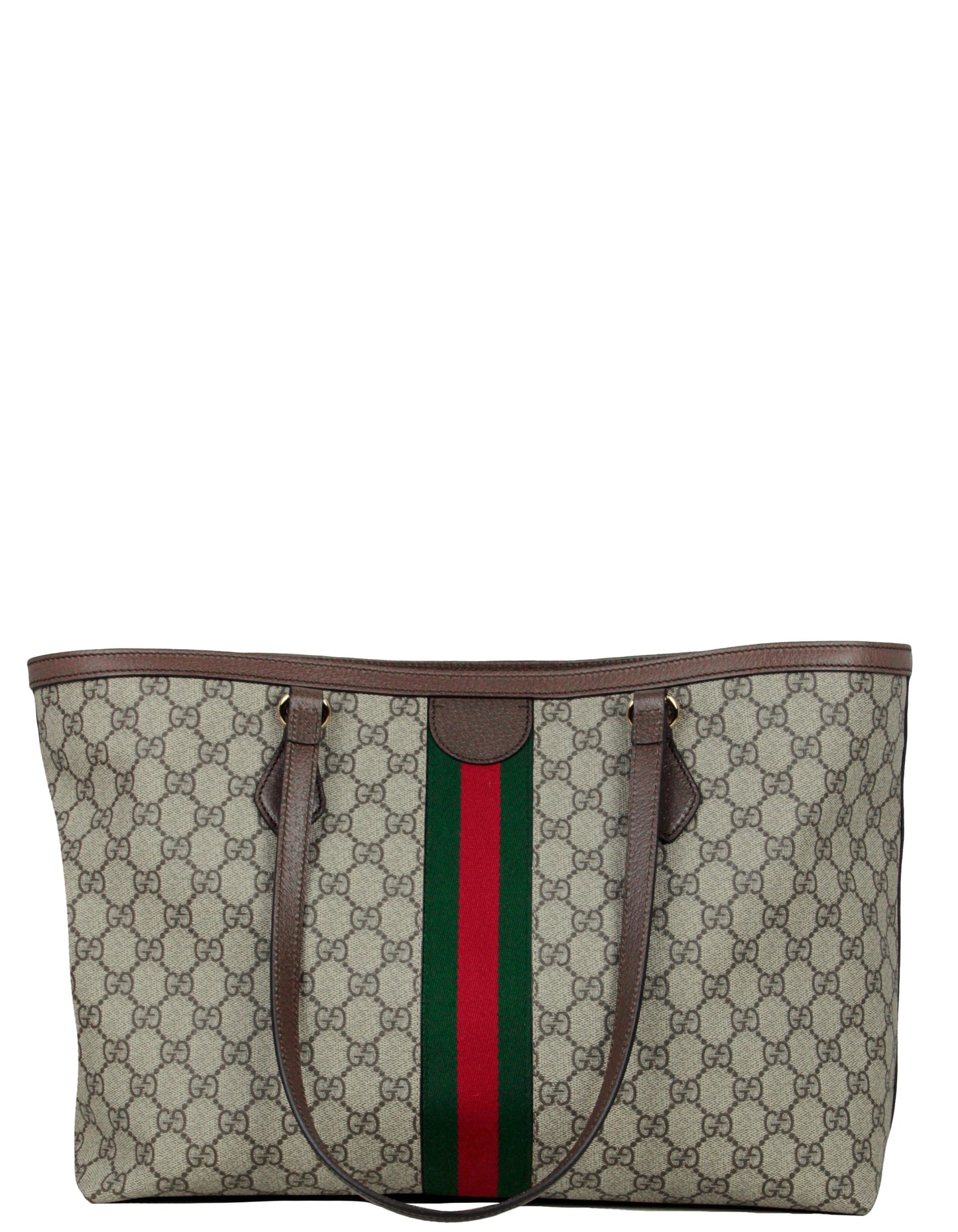 Gucci Monogram Canvas Supreme Ophidia GG Medium Tote Bag
