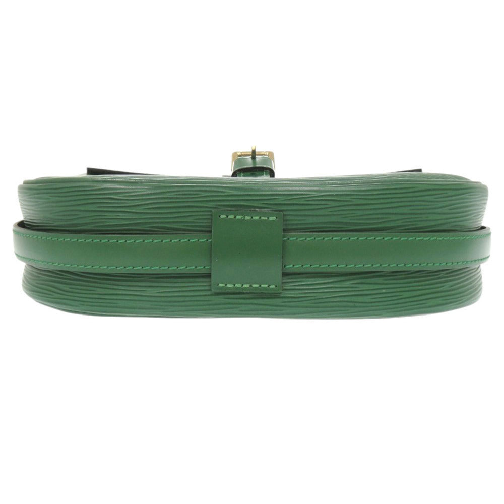 LOUIS VUITTON Shoulder Bag Epi Leather green Epi Geneufeille