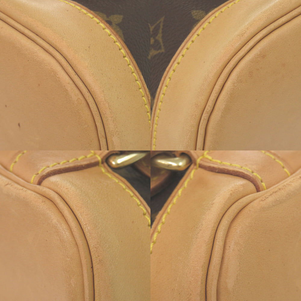 LOUIS VUITTON Backpack Monogram canvas Brown Monogram MontsourisMM