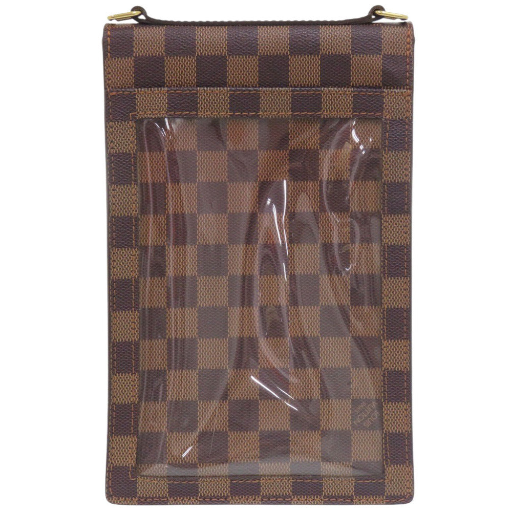 LOUIS VUITTON Shoulder Bag Damier canvas Brown Damier Portello