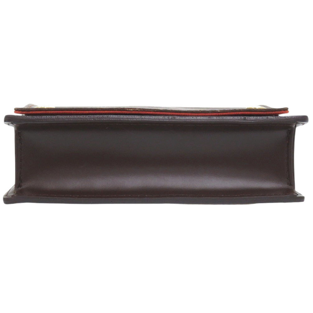 LOUIS VUITTON Shoulder Bag Damier canvas Brown Damier Portello