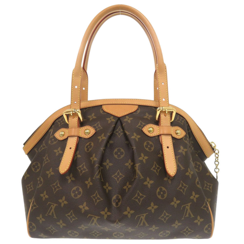LOUIS VUITTON Handbag Monogram canvas Brown Monogram Tivoli GM