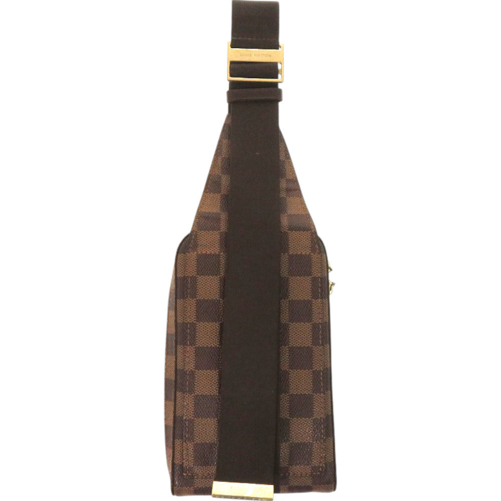 LOUIS VUITTON Sling bag Damier canvas Ebene Damier Geronimos