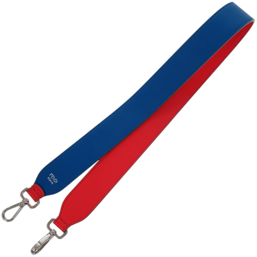 FENDI Shoulder strap leather Red