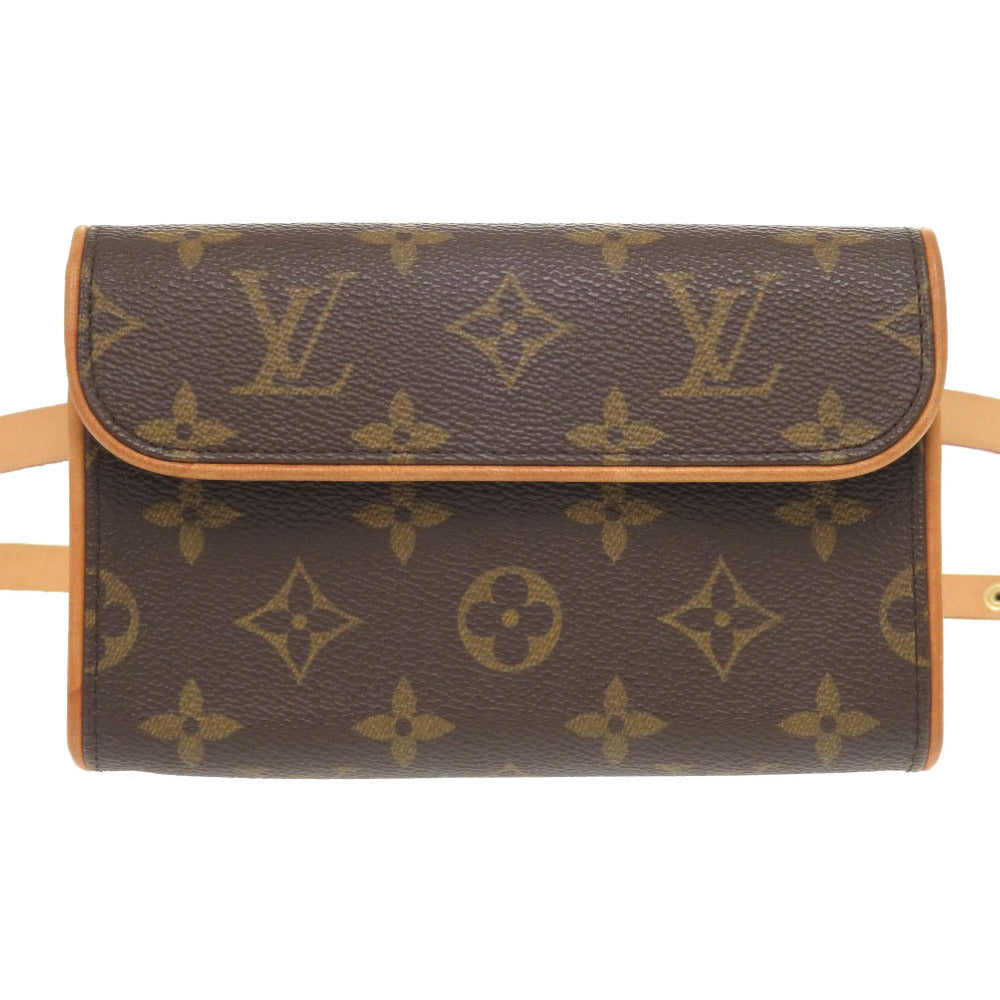 LOUIS VUITTON Waist bag Monogram canvas Brown Monogram Pochette Florentine Women